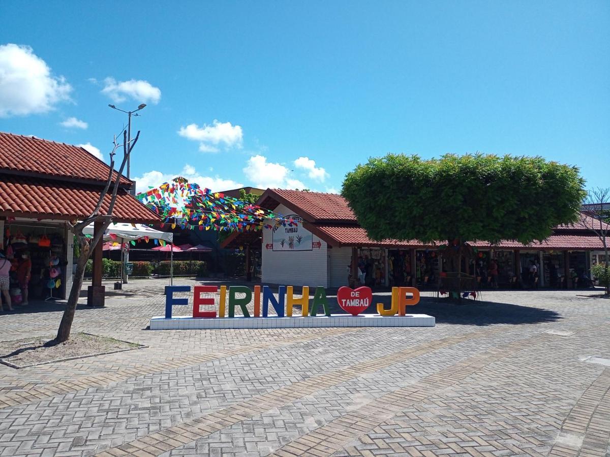 Apartamento Flat pé na areia Tambaú João Pessoa Exterior foto